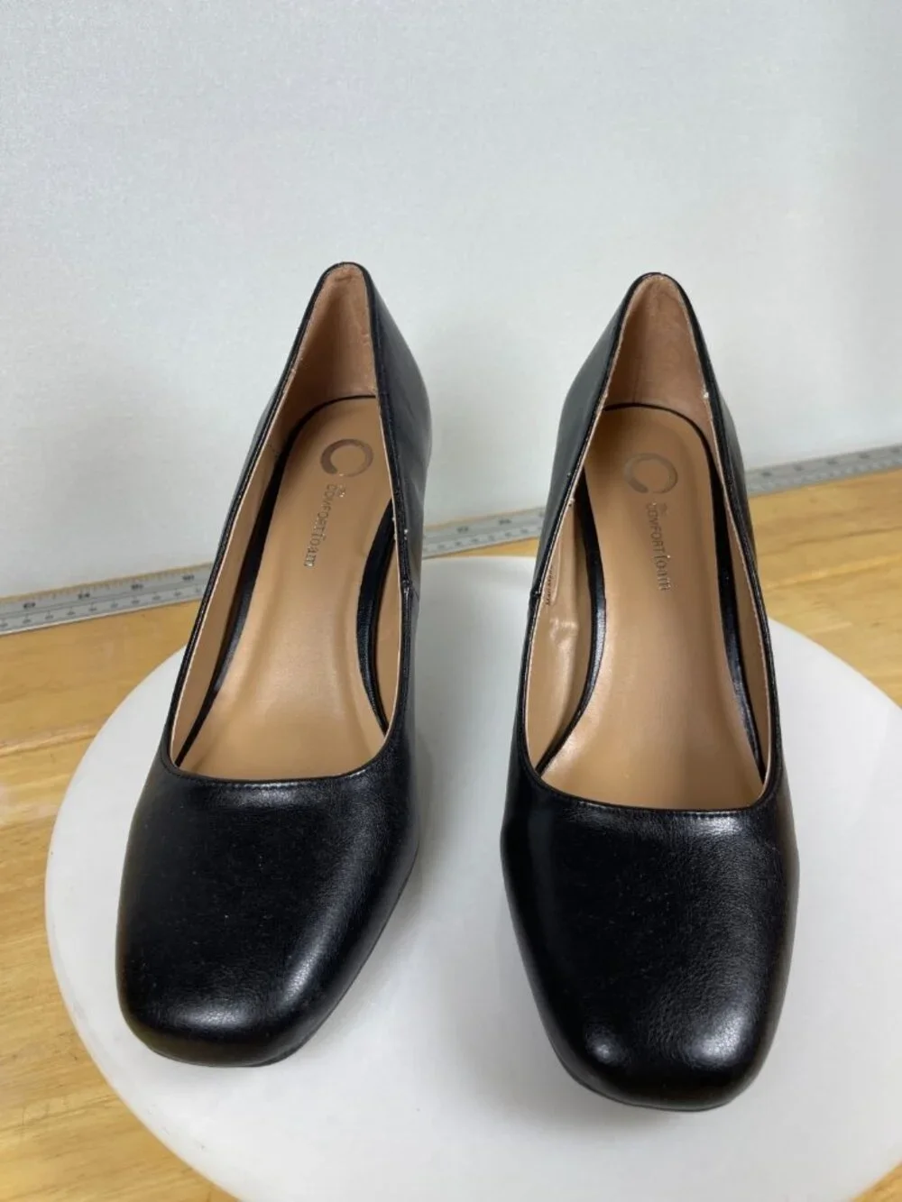 Comfort Foam Monalee Black Pumps Heels Womens Size 6.5 Classic Work